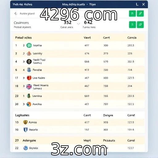 4296 com Desvendando as Apostas: Como Analisar Resultados de Partidas